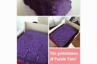 purple yam ube cake Misamis Occidental desserts