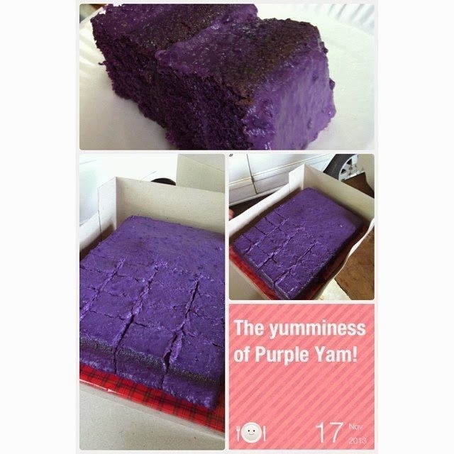 purple yam ube cake Misamis Occidental desserts