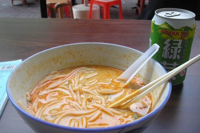 Laksa:  A Fusion of Different Cultures
