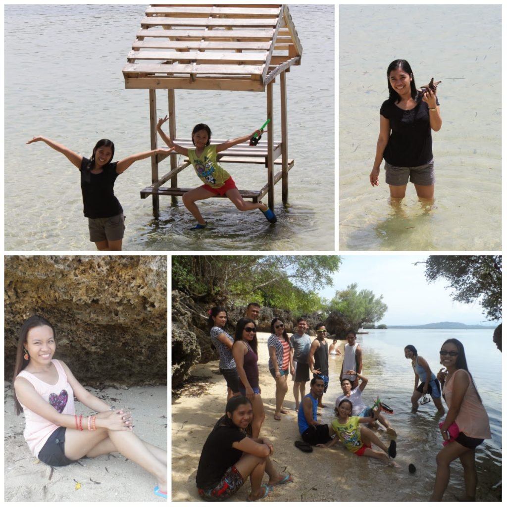 group of friends having fun in Misamis Occidental white beach