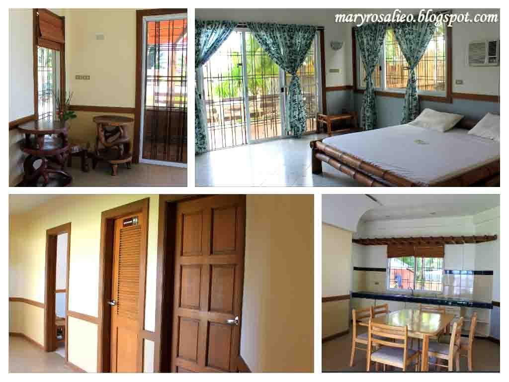 resort in Misamis Occidental bedroom and kitchen