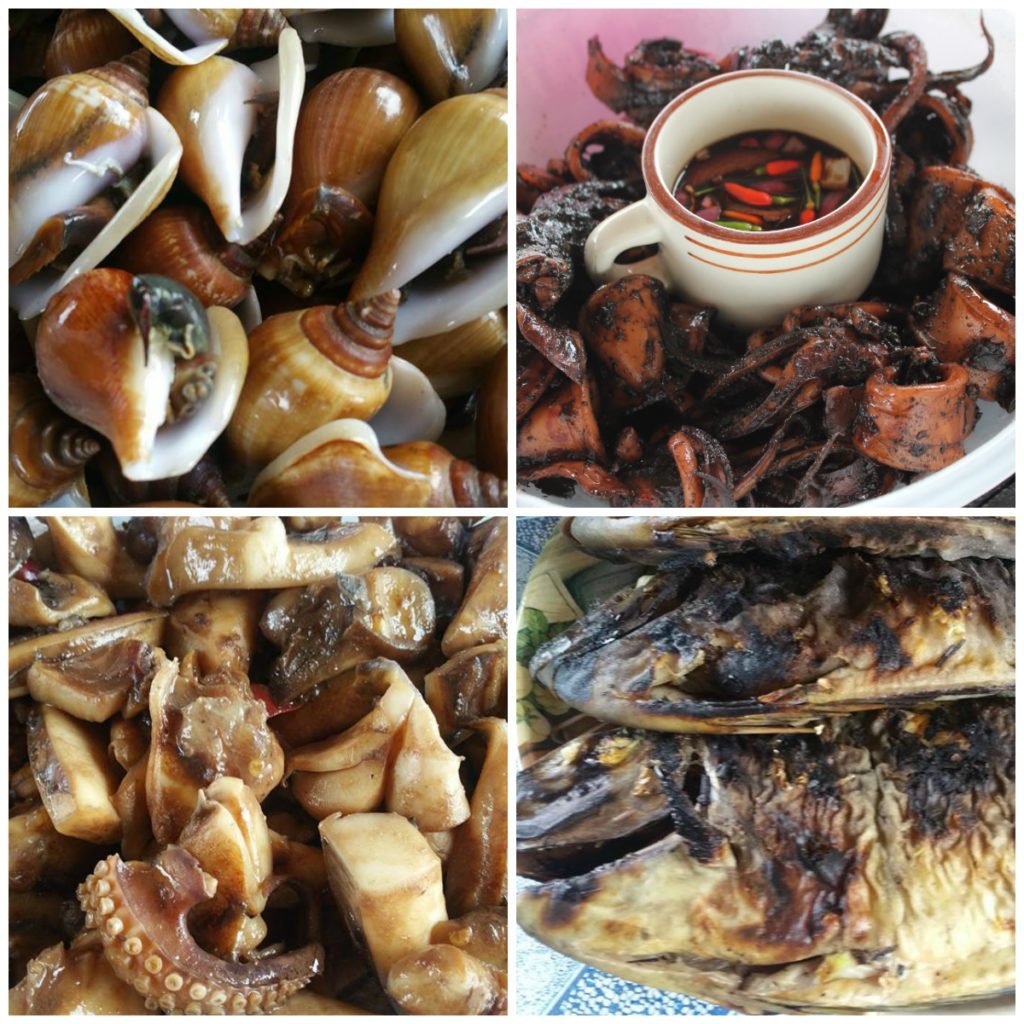 delicious seafoods in Misamis Occidental beaches