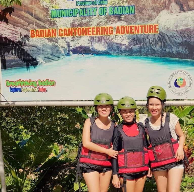 Canyoneering at Badian, Cebu