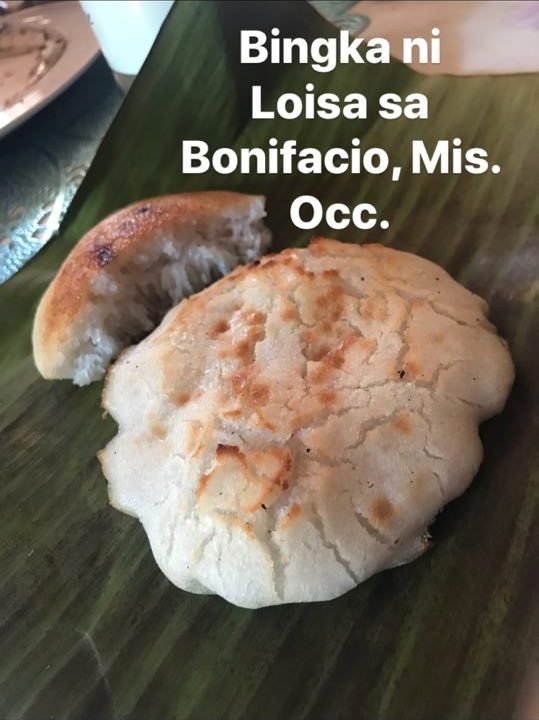 rice cake bingka in Bonifacio Misamis Occidental tourism