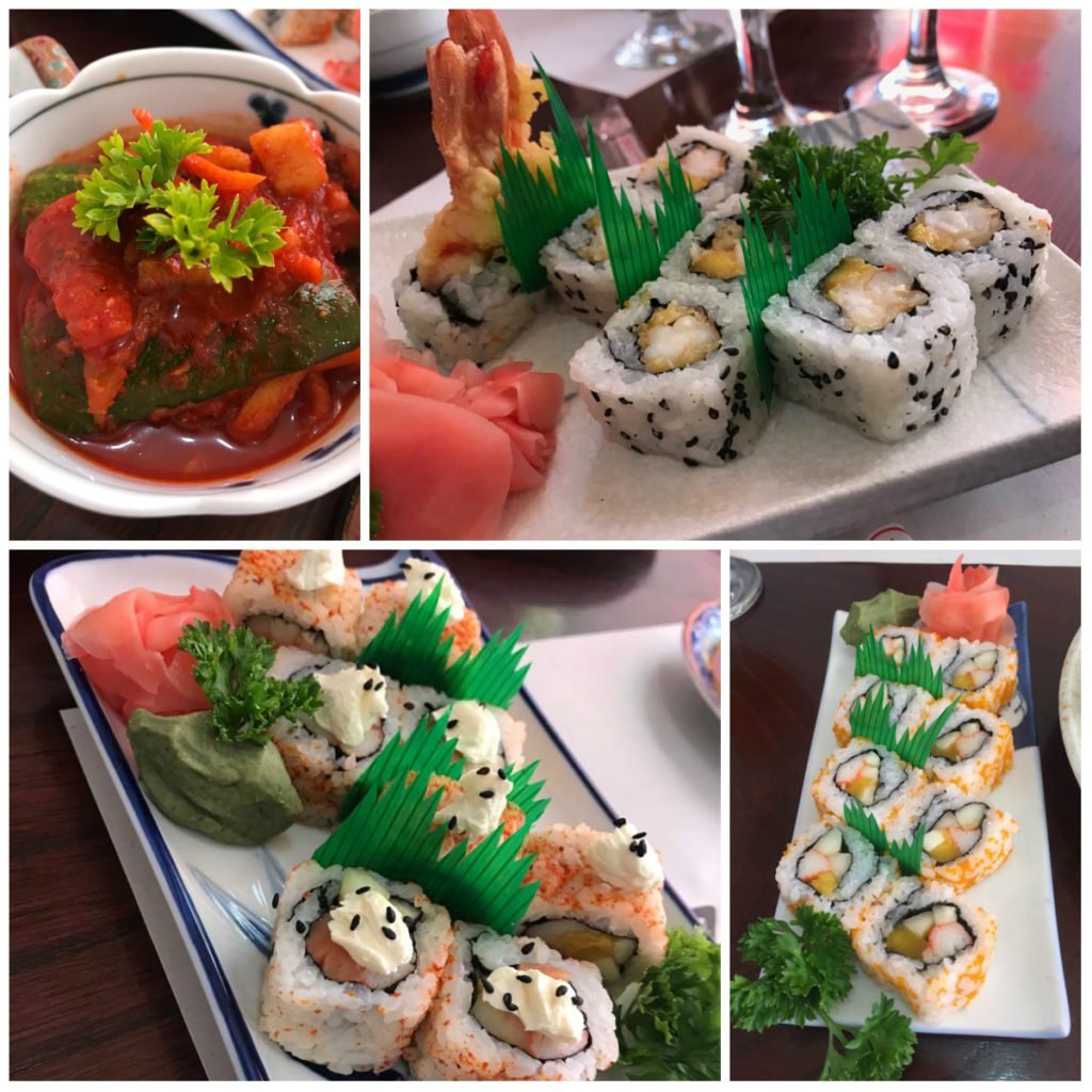 Sushi in Japanese restaurant in Misamis Occidental