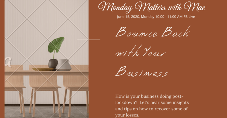How to Bounce Back with Your Business Post-Lockdown