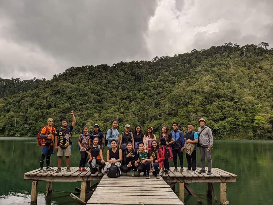 group photo in Lake Maragang Misamis Occidental mountain
