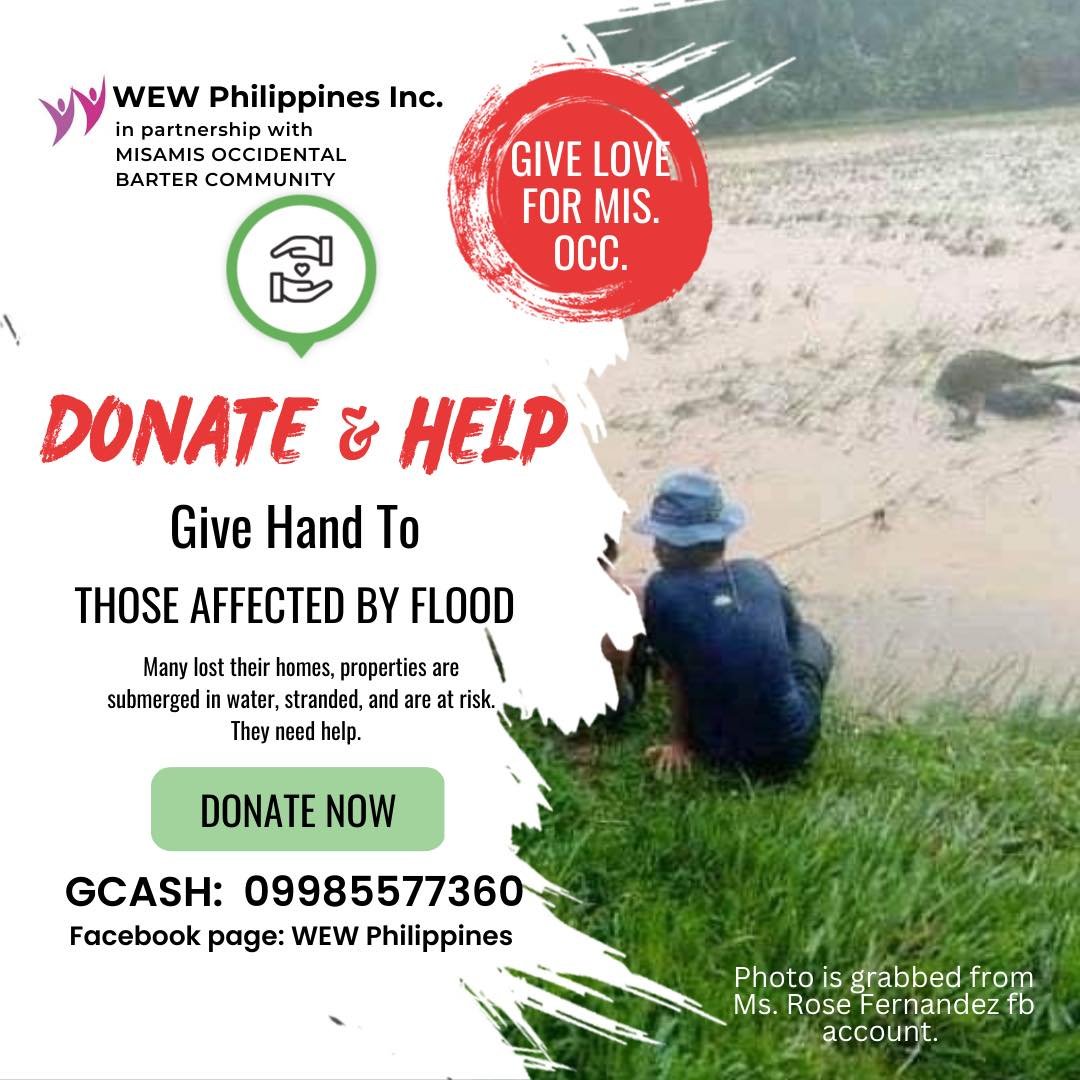 Misamis Occidental flooding call for donations