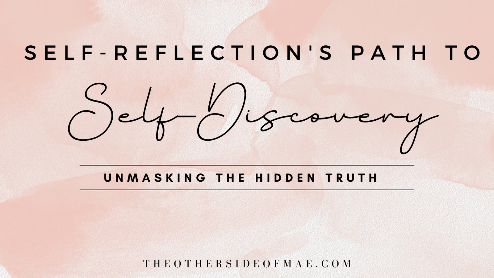 Path to Self-Discovery through Self-Reflection