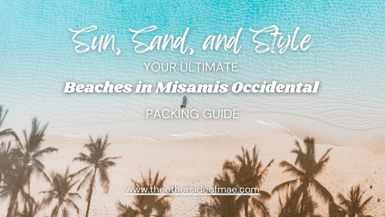 packing list for the beaches in Misamis Occidental