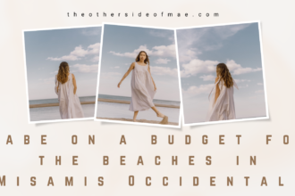 girl in white dress in the beaches in Misamis Occidental