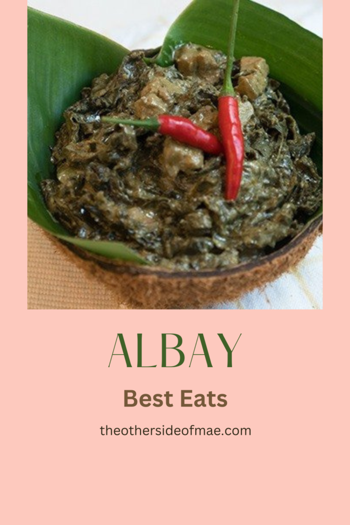 Albay best eats Laing